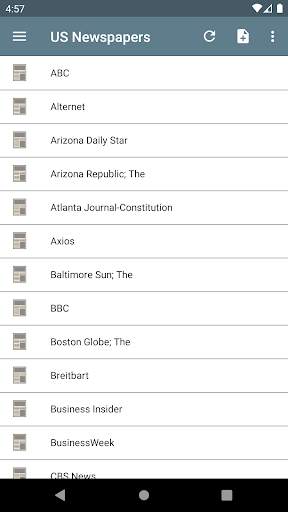 US Newspapers screenshot 1