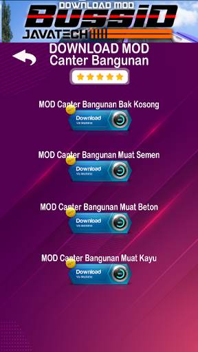 Download Mod Bussid Javatech screenshot 5