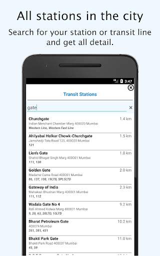 Mumbai Metro, Bus: Offline BEST departures & plans screenshot 5