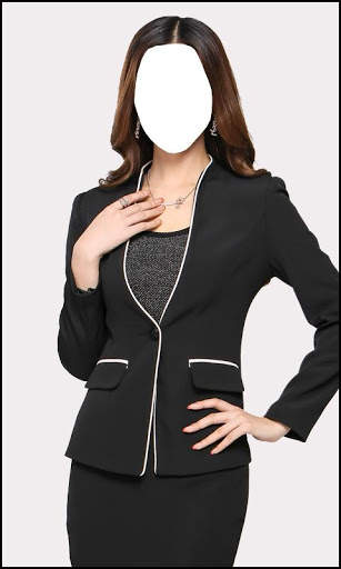 Women Jacket Suit Photo Maker screenshot 1