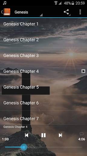Holy Bible King James Audio скриншот 5