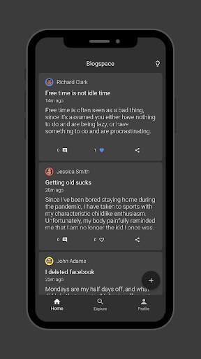 Blogspace - Blog, read & write screenshot 1