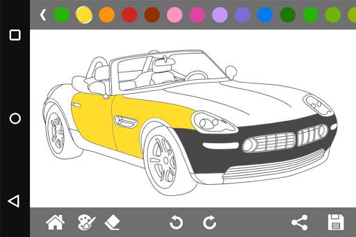 German Car Coloring Books screenshot 3