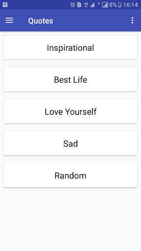 Quotes Offline screenshot 1