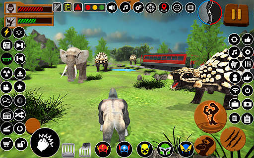 Angry Gorilla City Attack स्क्रीनशॉट 20