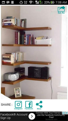 Wall Shelf Decorating Ideas screenshot 6