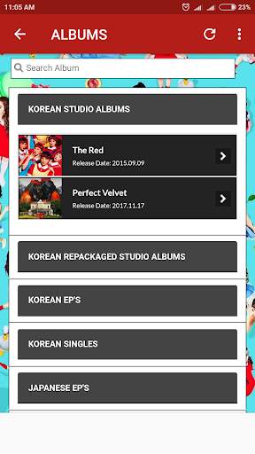 Red Velvet Lyrics (Offline) screenshot 3