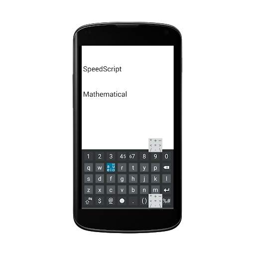 SpeedScript Keyboard free screenshot 4