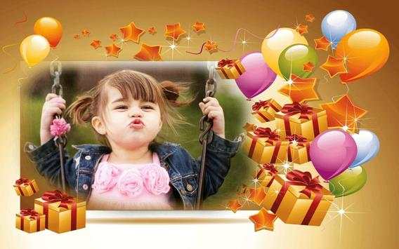 1 min App - Happy Birthday Photo Frame screenshot 1