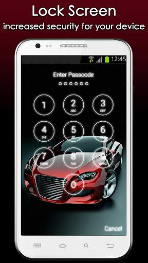 Concept Cars Lock Screen 1 تصوير الشاشة