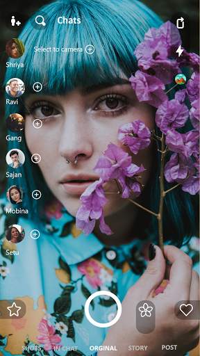 SquadCam Made in India Social Media Play Store App screenshot 1