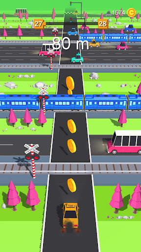 Traffic Car Run 2D : Car games screenshot 6