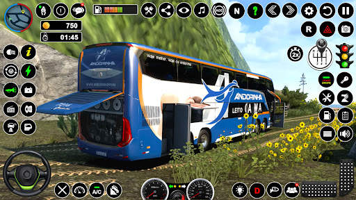 Bus Simulator Night Bus Driver screenshot 1