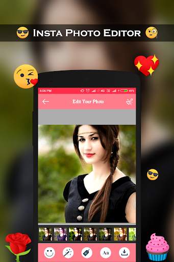 Insta Square Size Photo Editor 1 تصوير الشاشة