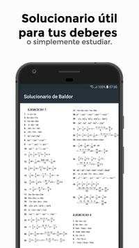 Solucionario de Álgebra de Baldor 😎🔥📚📕 screenshot 2