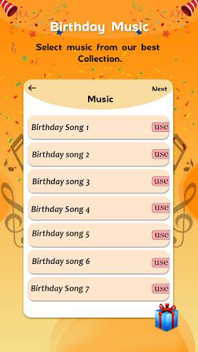 Birthday Video Maker 2021 : Birthday Wish Maker screenshot 7