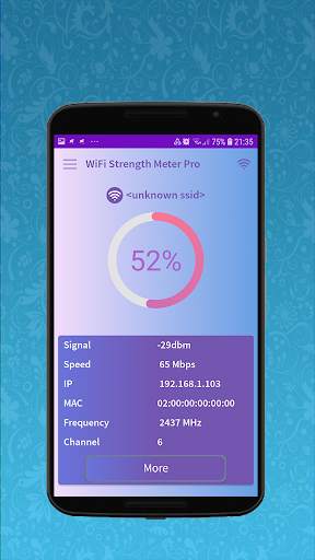 SuperWifi WiFi Signal Strength Meter Pro screenshot 3