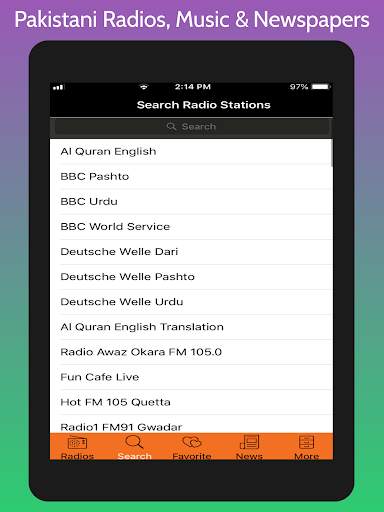 Pakistani Radios, Free Music & Pakistani Newspaper screenshot 11