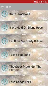 MP3 Love Songs 1980 screenshot 3