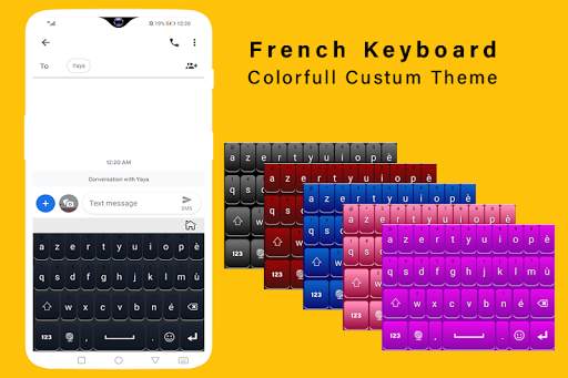 Clavier French Keyboard, Clavier keyboard Android स्क्रीनशॉट 1