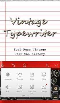 Vintage Typewriter Theme screenshot 3