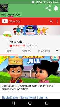 Wow kidz cartoons screenshot 6