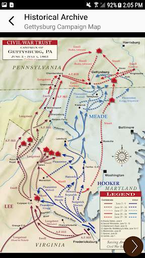 Civil War Battle Maps скриншот 3