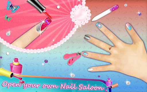 Manicure Nail Art Salon – Girls Games for Free screenshot 1