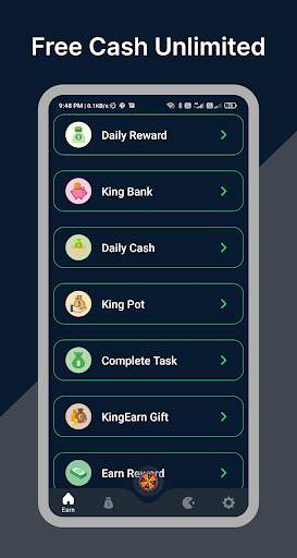 KingEarn - Earn money earning app games 2021 स्क्रीनशॉट 3