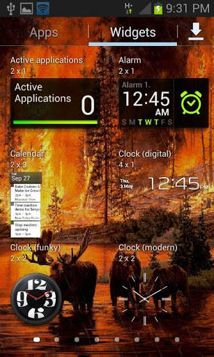 Forest Fire Live Wallpaper скриншот 3