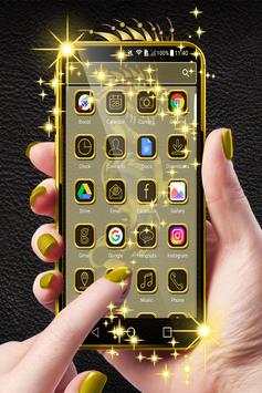 Gold Dragon Launcher Theme screenshot 2