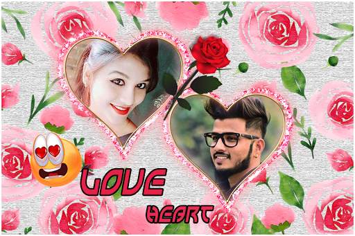 Love Heart Dual Photo Frame screenshot 10