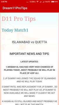 Dream 11 Pro Prediction tips(fantasy cricket) screenshot 2