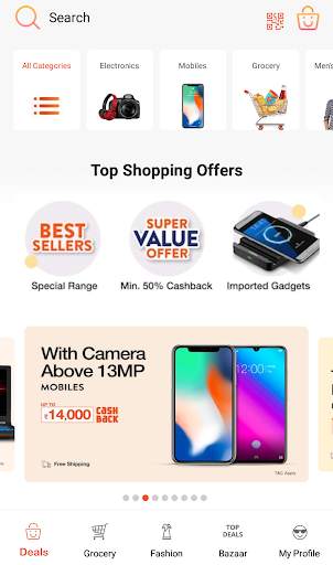 All in One Online Shopping App Offers Coupons Deal screenshot 3