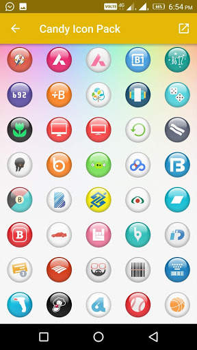 Candy - Icon Pack screenshot 5