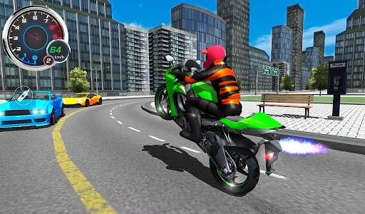 Moto Traffic 3D screenshot 3