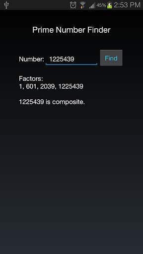 Prime Number Finder screenshot 6