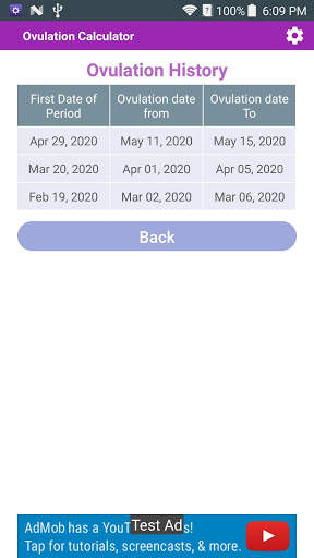 Ovulation Calculator screenshot 3