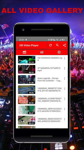 SAX HD Video Player All Format & Mp3 Music Player screenshot 3