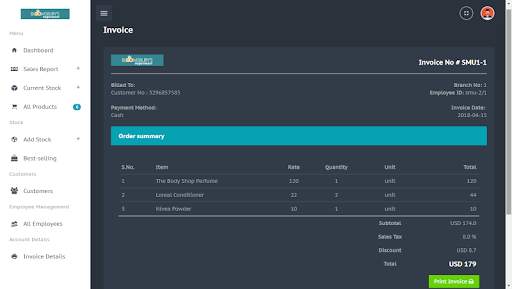 Billing Invoice Generator Shop Manager Sales POS screenshot 8