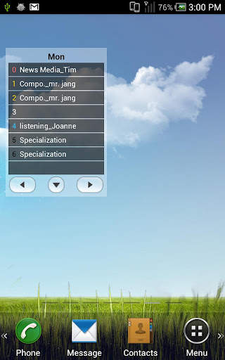 시간표(Simple TimeTable) screenshot 3