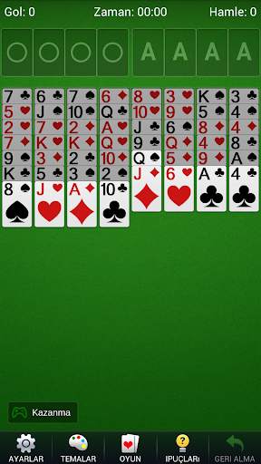 FreeCell Solitaire - Kart screenshot 1