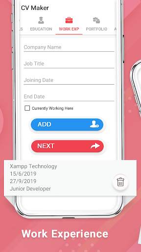 CV & Resume - Maker & Creator screenshot 3