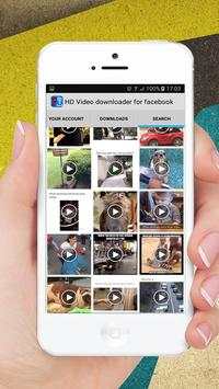 HD Video download for facebook screenshot 2