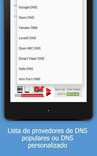 Alterar DNS (sem Root 3G / 4G / Wifi) screenshot 5