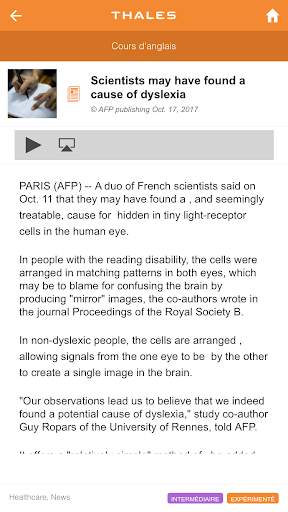 Thales Université Mobile screenshot 5