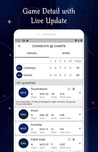 Dallas - Football Live Score & screenshot 6