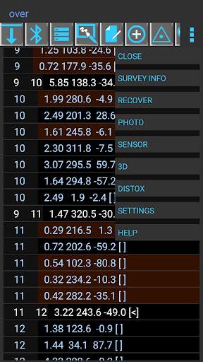 TopoDroid screenshot 2