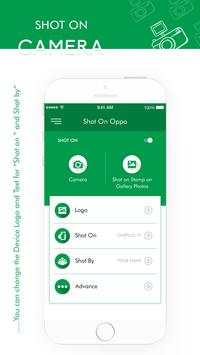 ShotOn For Oppo: Add Shot On Photo (Auto) 1 تصوير الشاشة
