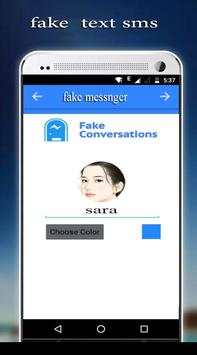 Fake Chat fro messenger screenshot 3